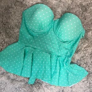 FREE w bundle Peplum swim top